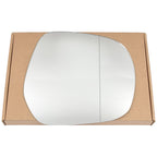 Wing Mirror Glass Right for Toyota Land Cruiser 2009-2020 Stick-On Driver Off Side with Blind Spot
