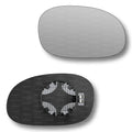 Replacement Wing Mirror Glass Right for Peugeot 206 1998-2010 Clip-On Driver Off side Heated Convex