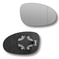 Replacement Wing Mirror Glass Right for Renault Espace 1997-2002 Clip-On Driver Off side Heated with Blind Spot