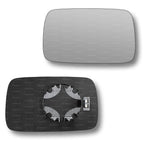 Replacement Wing Mirror Glass Right for BMW 3 Series 1982-2000 Clip-On Driver Off side Heated Convex