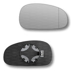 Replacement Wing Mirror Glass Right for Seat Leon 2005-2009 Clip-On Driver Off side Heated with Blind Spot