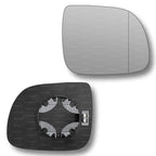 Replacement Wing Mirror Glass Left for Audi Q7 2010-2015 Clip-On Passenger Near Side N/S Heated with Blind Spot