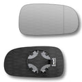 Replacement Wing Mirror Glass Right for Cadillac BLS 2005-2009 Clip-On Driver Off side Heated with Blind Spot