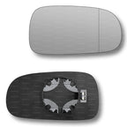 Replacement Wing Mirror Glass Right for Cadillac BLS 2005-2009 Clip-On Driver Off side Heated with Blind Spot