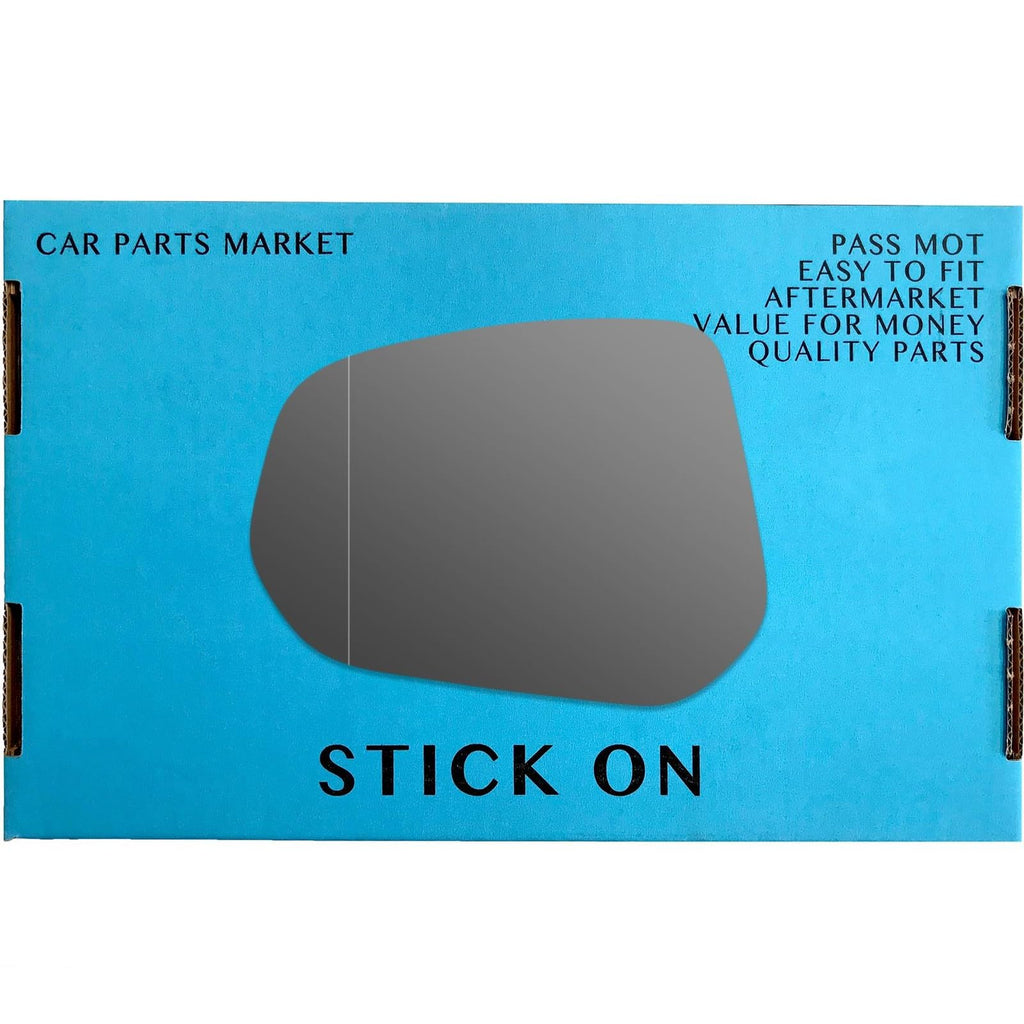 Side View Replacement Wing Mirror Glass for Ford Tourneo Connect 2019-2023 Blind Spot Left Passenger near side LHS N/S