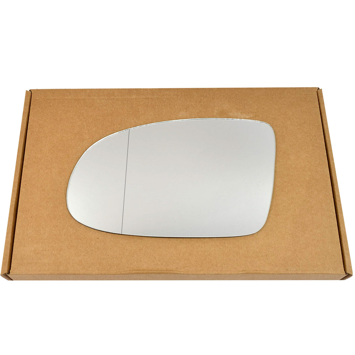 Wing Mirror Glass Left for Vauxhall Omega B 1994-1999 Stick-On Passenger Near Side with Blind Spot