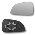 Replacement Wing Mirror Glass Left for Vauxhall Astra 2009-2010 Clip-On Passenger Near Side N/S Heated Convex