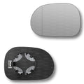 Replacement Wing Mirror Glass Left for Mercedes M-Class 1998-2001 Clip-On Passenger Near Side N/S Heated with Blind Spot