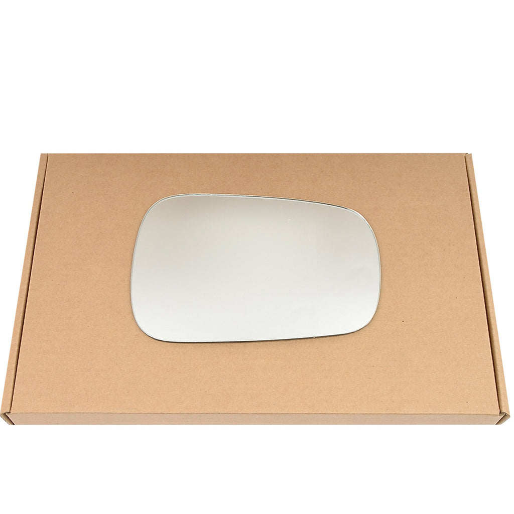 Wing Mirror Glass Right for Ford Fiesta 2002-2005 Stick-On Driver Off Side Convex