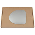 Wing Mirror Glass Left for Renault Twingo 2007-2010 Stick-On Passenger Near Side Convex