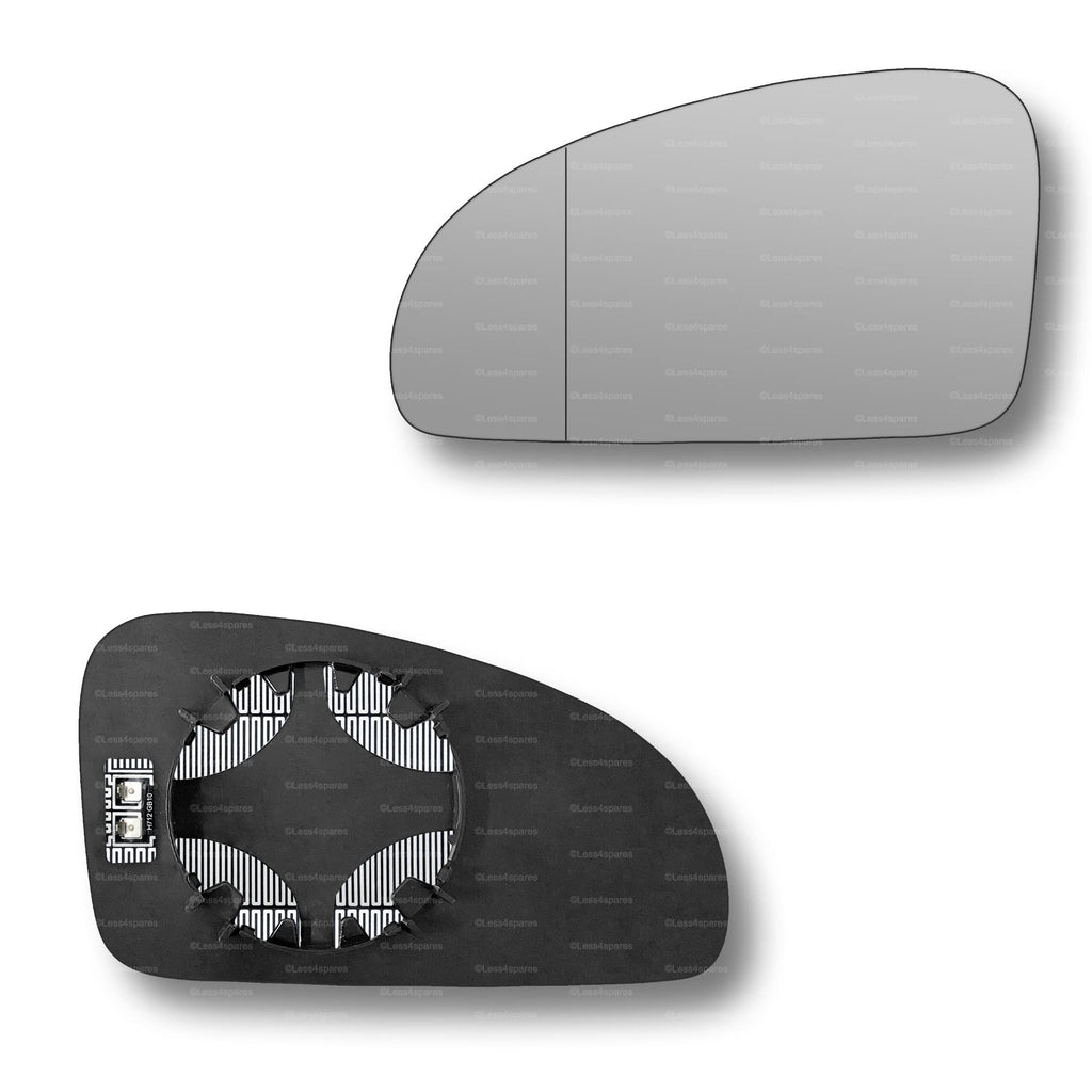 Replacement Wing Mirror Glass Left for Mercedes SLS 2010-2015 Clip-On Passenger Near Side N/S Heated with Blind Spot