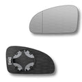 Replacement Wing Mirror Glass Left for Mercedes SLC 2016-2019 Clip-On Passenger Near Side N/S Heated with Blind Spot