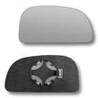 Replacement Wing Mirror Glass Right for Mitsubishi Space Star 1998-2004 Clip-On Driver Off side Heated Convex