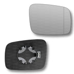 Replacement Wing Mirror Glass Right for VW Transporter 1990-2003 Clip-On Driver Off side Heated with Blind Spot