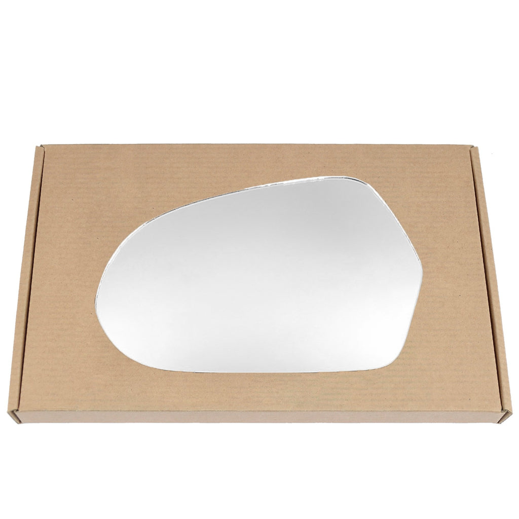 Wing Mirror Glass Left for Audi A6 2011-2018 Stick-On Passenger Near Side Convex