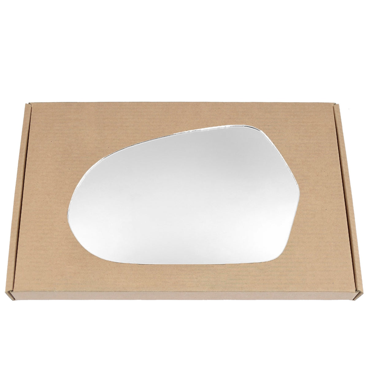 Wing Mirror Glass Left for Audi A6 2011-2018 Stick-On Passenger Near Side Convex