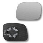 Replacement Wing Mirror Glass Left for VW Touareg 2002-2006 Clip-On Passenger Near Side N/S Heated Convex