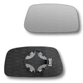 Replacement Wing Mirror Glass Right for Fiat Ulysse 2002-2011 Clip-On Driver Off side Heated Convex