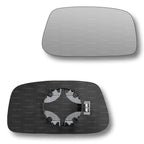 Replacement Wing Mirror Glass Right for Fiat Ulysse 2002-2011 Clip-On Driver Off side Heated Convex