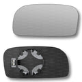 Replacement Wing Mirror Glass Left for Honda Civic 2001-2005 Clip-On Passenger Near Side N/S Heated Convex
