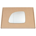 Wing Mirror Glass Left for Renault Clio 1990-1994 Stick-On Passenger Near Side with Blind Spot