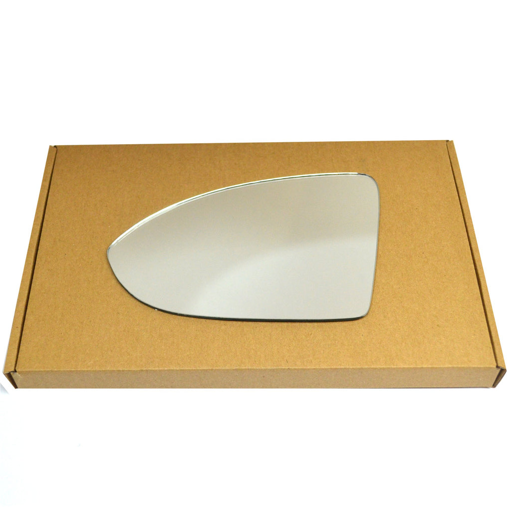 Replacement Wing Door Mirror Glass for VW Golf mk7 2013-2020 Stick-On (Convex - Spherical, Left Passenger Side)