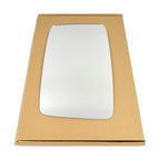 Wing Mirror Glass Left for Fiat Ducato 1994-1999 Stick-On Passenger Near Side Convex