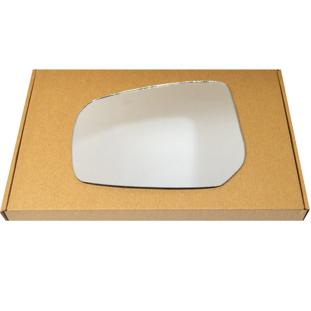 Wing Mirror Glass Left for Mitsubishi Mirage 2013-2020 Stick-On Passenger Near Side Convex