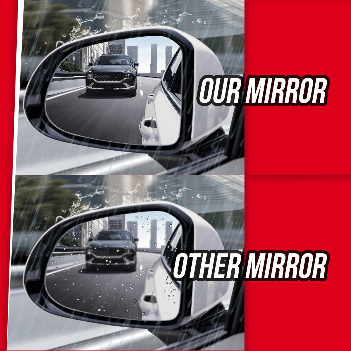 Wing Mirror Glass Left for Renault Espace 2003-2009 Stick-On Passenger Near Side with Blind Spot - image 6