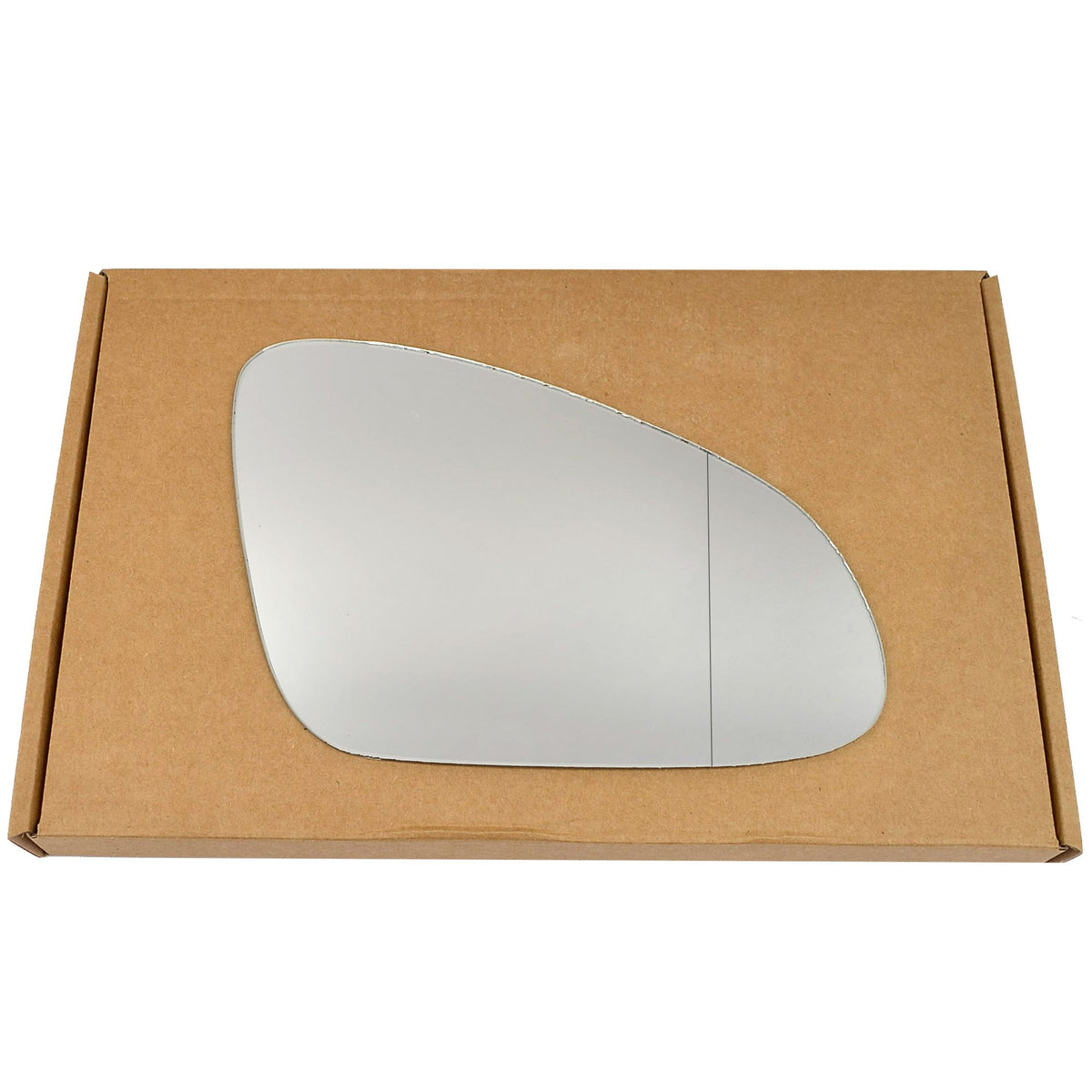 Wing Mirror Glass Right for Vauxhall Adam 2012-2019 Stick-On Driver Off Side with Blind Spot