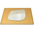 Wing Mirror Glass Left for Kia Picanto 2011-2020 Stick-On Passenger Near Side Convex