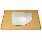 Wing Mirror Glass Right for Renault Zoe 2012-2020 Stick-On Driver Off Side with Blind Spot