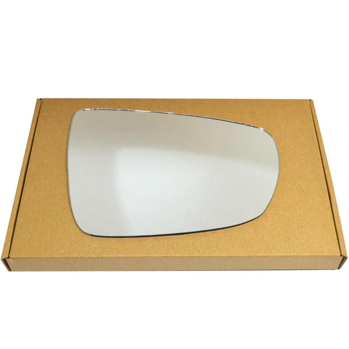 Wing Mirror Glass Right for Kia Carens 2013-2019 Stick-On Driver Off Side Convex