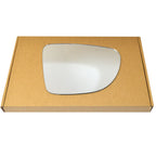 Wing Mirror Glass Right for Renault Clio 2012-2019 Stick-On Driver Off Side Convex