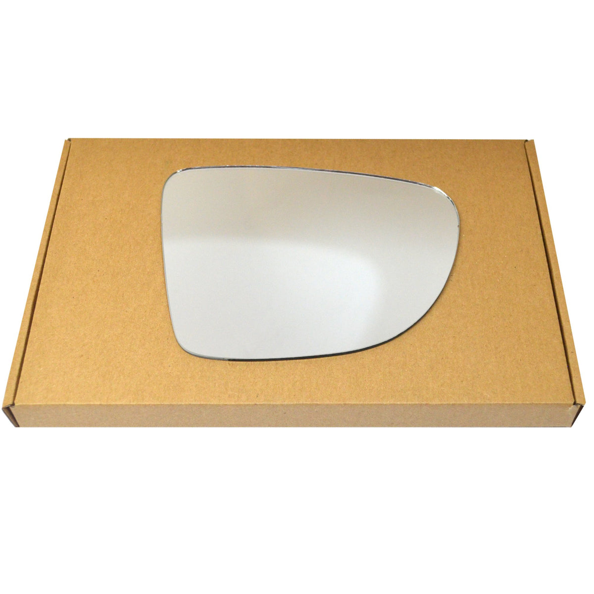 Wing Mirror Glass Right for Renault Clio 2012-2019 Stick-On Driver Off Side Convex