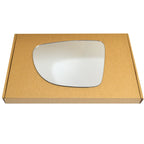 Wing Mirror Glass Left for Renault Clio 2012-2019 Stick-On Passenger Near Side Convex
