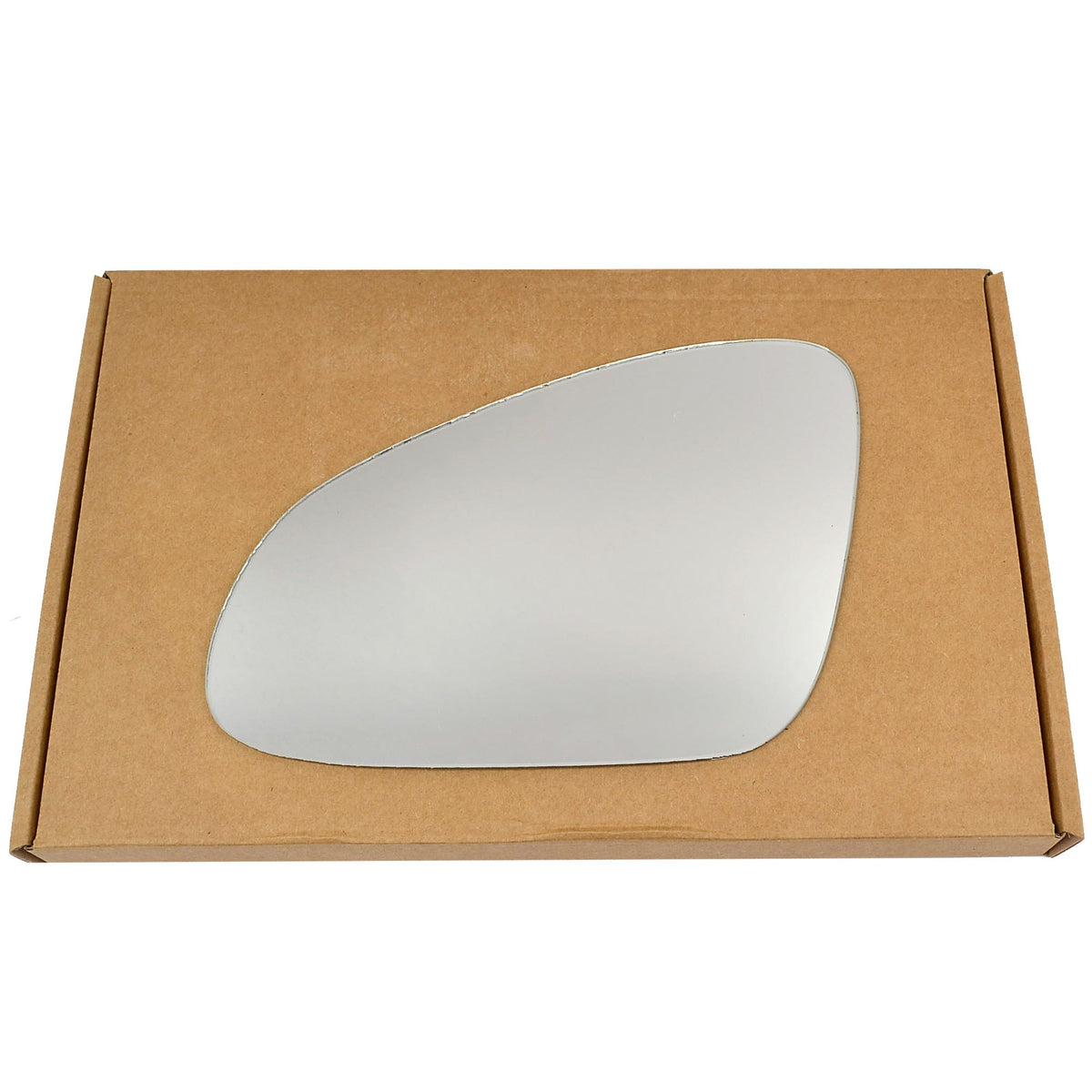 Wing Mirror Glass Left for Vauxhall Adam 2012-2019 Stick-On Passenger Near Side Convex