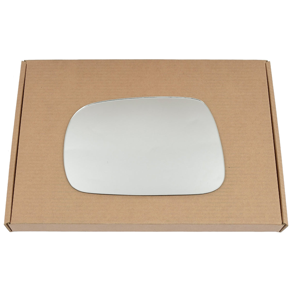 Wing Mirror Glass Left for Suzuki Ignis 2000-2008 Stick-On Passenger Near Side Convex