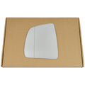 Wing Mirror Glass Left for Fiat Doblo mk2 2010-2020 Stick-On Passenger Near Side with Blind Spot